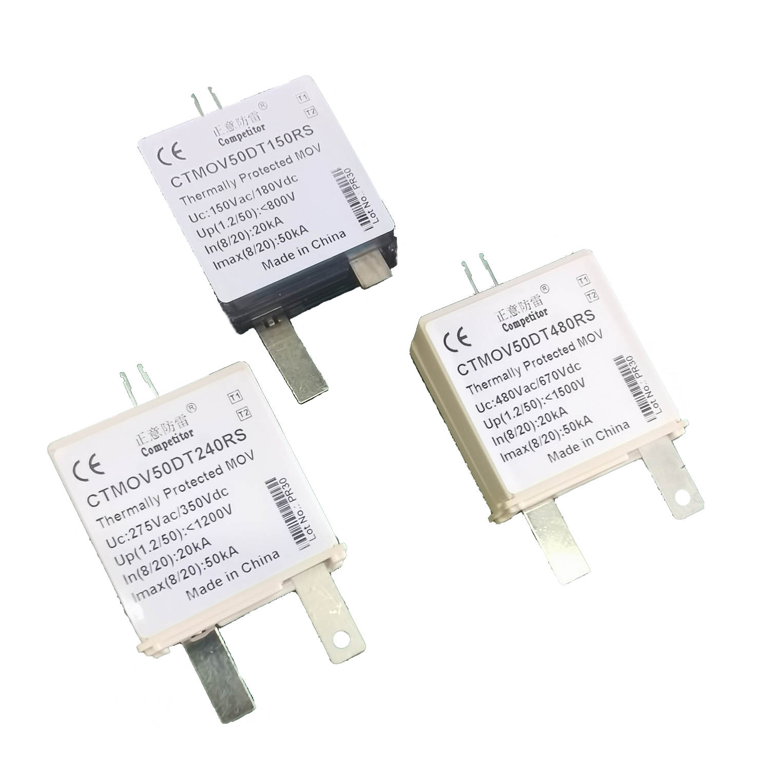 带遥信及热脱扣的板载浪涌保护模块