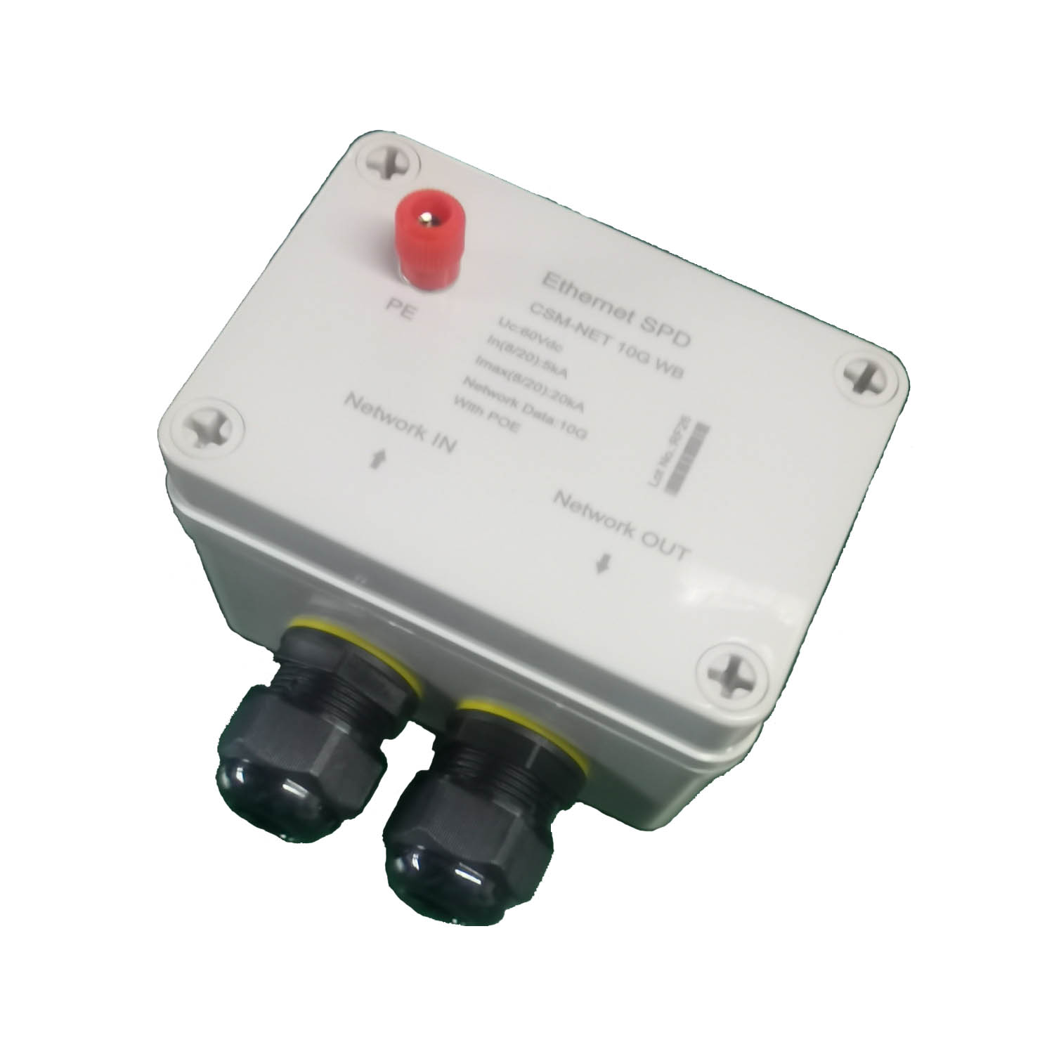 工业级防水款千兆万兆网络浪涌保护器