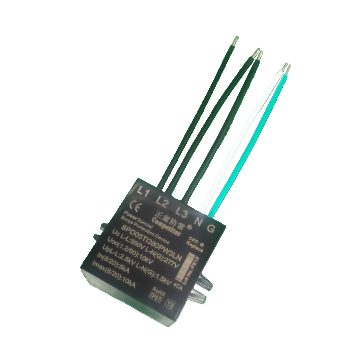 三相工程机器设备浪涌保护器